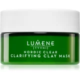 Lumene TYYNI Nordic Clear čistilna maska za obraz iz ilovice za mastno in problematično kožo 100 ml