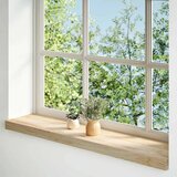  Prozorske klupice 2 kom 80x20x2 cm netretirane masivne hrast | shoptok.hr
