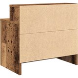 vidaXL Nočne omarice s predalom 2 kosa starinski les 51x31x47 cm | Shoptok.si