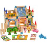  Set drvenih kocki 128el. - dvorac | shoptok.hr