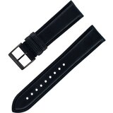 INF Italijanski Svetlo Spremenljiv Navaden Oljni Vosek Goveje Usnje Pašček za Uro Black 19 mm, (22112195) | Shoptok.si