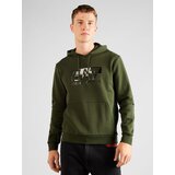 Ea7 Emporio Armani Majica bež / oliva / črna | Shoptok.si
