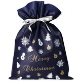  Baggy, vrećica za poklon, Classic Christmas, plava, L ( 713578 ) cene