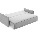 Makamii Svijetlo siva baršunasti sklopiva/s prostorom za odlaganje sofa 225 cm Hula – | shoptok.hr