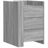 Furnova Nočna omarica siva sonoma 45x50x65 cm inženirski les, (21926378) | Shoptok.si
