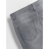 Reserved - Slim traperice isprana izgleda - light grey | shoptok.hr