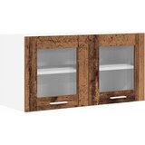 Viseći ormarić s pohranom Stari drvo i bijela 80 x 31 x 40 cm | shoptok.hr