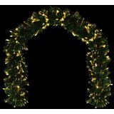  Božićni vijenci 48 LED lampica Topla bijela PVC | shoptok.hr