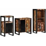 Set namještaja za kupaonicu 3 pcs Čvrsto drvo iz reciklaže | shoptok.hr