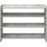  Stalak za cipele boja betona 80x25x62 cm konstruirano drvo | shoptok.hr