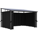  Sjenica sa zastorom 405 x 294 x 244 cm antracit | shoptok.hr