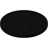 vidaXL Mizna plošča temno rjava 80x40x2 cm trdna hrastovina ovalna | Shoptok.si