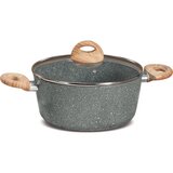 Ad trend kozica Stone Cook 28cm, 2 ročaja, indukcija, aluminij, prevleka proti prijemanju | Shoptok.si