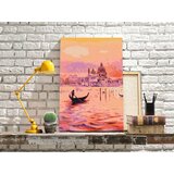  Slika za samostalno slikanje - Gondola in Venice 40x60 | shoptok.hr