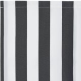 vidaXL Tkanina za zamjenu nadstrešnice Antracitna i bijela 3 x 2 m | shoptok.hr
