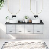  Kupaonska radna ploča tamnosmeđa 180x40x(2-6) cm tretirano drvo Cijene