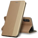  Preklopni ovitek / etui / zaščita Sensitive Book za Samsung Galaxy A22 5G - zlati