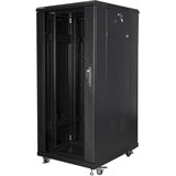 Lanberg FF01-6827-12BL rack cabinet 27U Freestanding rack Black | shoptok.hr
