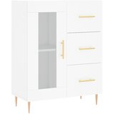 Maison Chic Komoda - Predalnik bela 69,5x34x90 cm inženirski les, (21716040) Cene