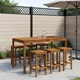  Stol za bar u vrtu Prirodna 180 x 88,5 x 105 cm Cijene