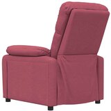 vidaXL Naslonjač od tkanine crvena boja vina | shoptok.hr