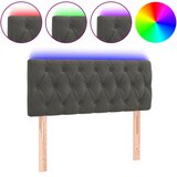  LED uzglavlje tamnosivo 100x7x78/88 cm baršunasto | shoptok.hr