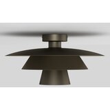  plafonsko svetlo plato 1xE27/15W/230V, prečnika 32 cm, antracit | Eponuda.com