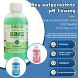 GIDIGI 3x pH kalibracijska raztopina 250 ml (pH 4.00/7.00/10.01) | Shoptok.si