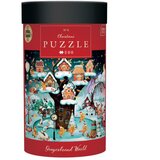  PUZZLE 500 KOM TUBA CHRISTMAS "GINGERBREAD WORLD" INTERDRUK Cijene