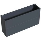 WESTMANN Talus L | Metalna pravokutna žardinjera | 130 L | Antracit - BRANDED IN GERMANY | shoptok.hr