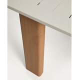 Kave Home Kovinska vrtna miza 100x233 cm Livorno – | Shoptok.si