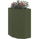  Kutni Sadič Maslinovo zelena 30 x 30 x 50 cm Čelik | shoptok.hr