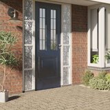  Prozorske folije 4 kom matirane s uzorkom cvijeća PVC | shoptok.hr