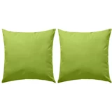 Vrtni jastuci 2 kom 45 x 45 cm zeleni