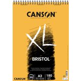 Canson Skicirka spirala XL Bristol A3 180 g, 50 listna, (22005502) u