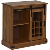 vidaXL Bivak HALDEN z drsnimi vrati 80x40x80 cm Masivni les | Shoptok.si