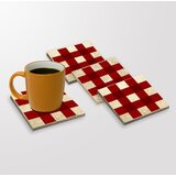 Hermia TBA5022 Višebojni Stakleni Podmetači (4 komada) | Eponuda.com