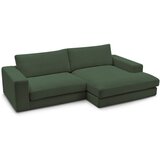 Bobochic Paris Tamno zelena kutna garnitura od samta (s desnim kutom/s ležaljkom) Leonard – | shoptok.hr