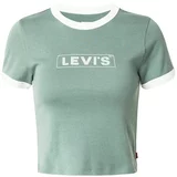 Levi's Majica menta / srebro / bijela