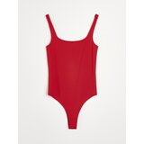 Sinsay Jednobojni body na naramenice | shoptok.hr