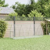 vidaXL Kavez za zečeve srebrni 300 x 105 x 120 cm od pocinčanog čelika | shoptok.hr
