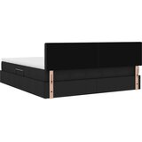  Krevet s madracem i skladištem s madracem Crna 160 x 200 cm | shoptok.hr