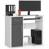 AKORD Jay Računalniška Miza, Bela/Siva, (5000332910) | Shoptok.si