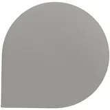 SET PODMETAČA ZA ČAŠU EDEL, 10x10x0,17cm PU-KOŽA SVJETLOSIVA 4/1