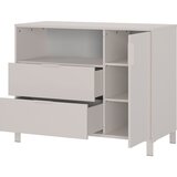 Germania Kremno bela otroška komoda 115x92x54 cm Alkmaar – | Shoptok.si