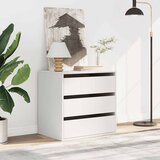  Kutna komoda s ladicama bijela 60x41x58cm od konstruiranog drva | shoptok.hr