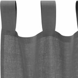 Voile zavjese s petljama 2 kom tamnosive 140x245 cm | shoptok.hr