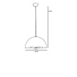 Opviq visilica i podna lampa buyuk retro 846STL6101