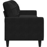  Trosjed crni 210 cm baršunasti | Eponuda.com
