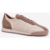 Laura Messi Ladies Leather Sports Shoes Beige 2935 | shoptok.hr